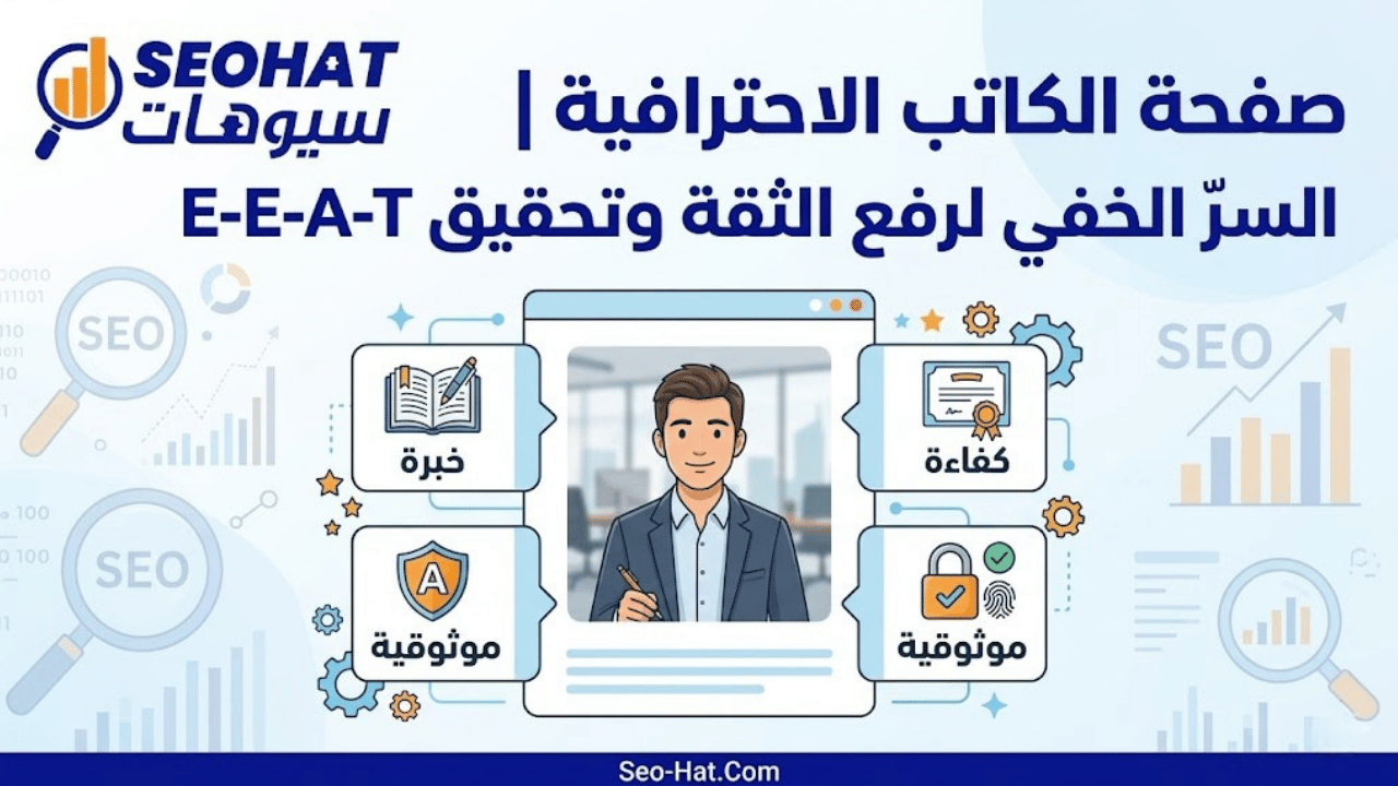 صفحة الكاتب الاحترافية | السرّ الخفي لرفع الثقة وتحقيق E-E-A-T