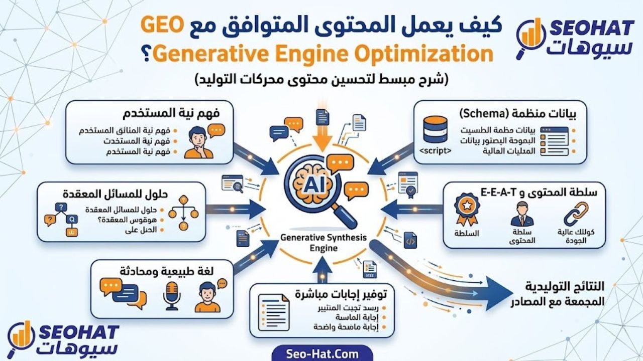 كيف يعمل المحتوى المتوافق مع GEO؟
