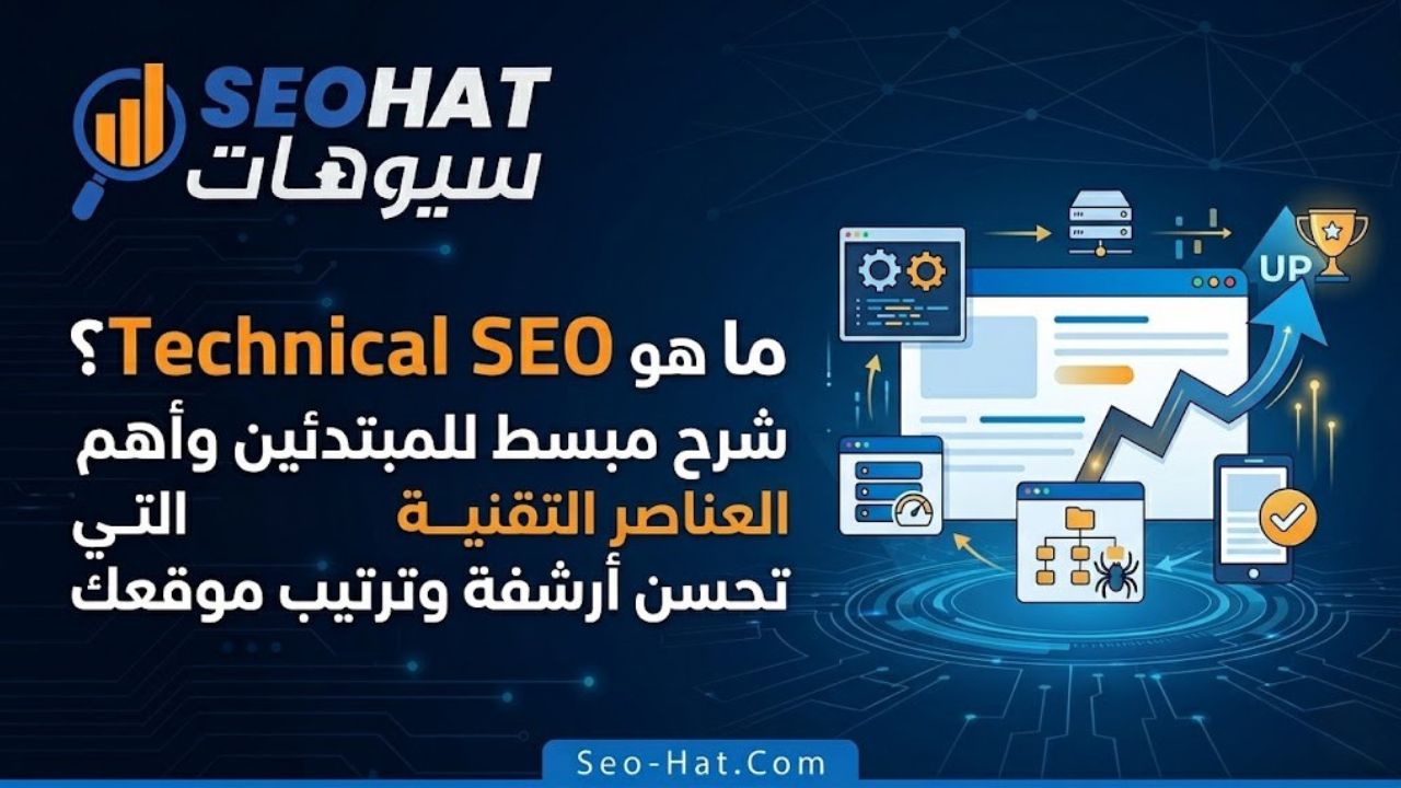 ما هو Technical SEO؟ شرح مبسط للمبتدئين وأهم العناصر التي تحسن أرشفة وترتيب موقعك