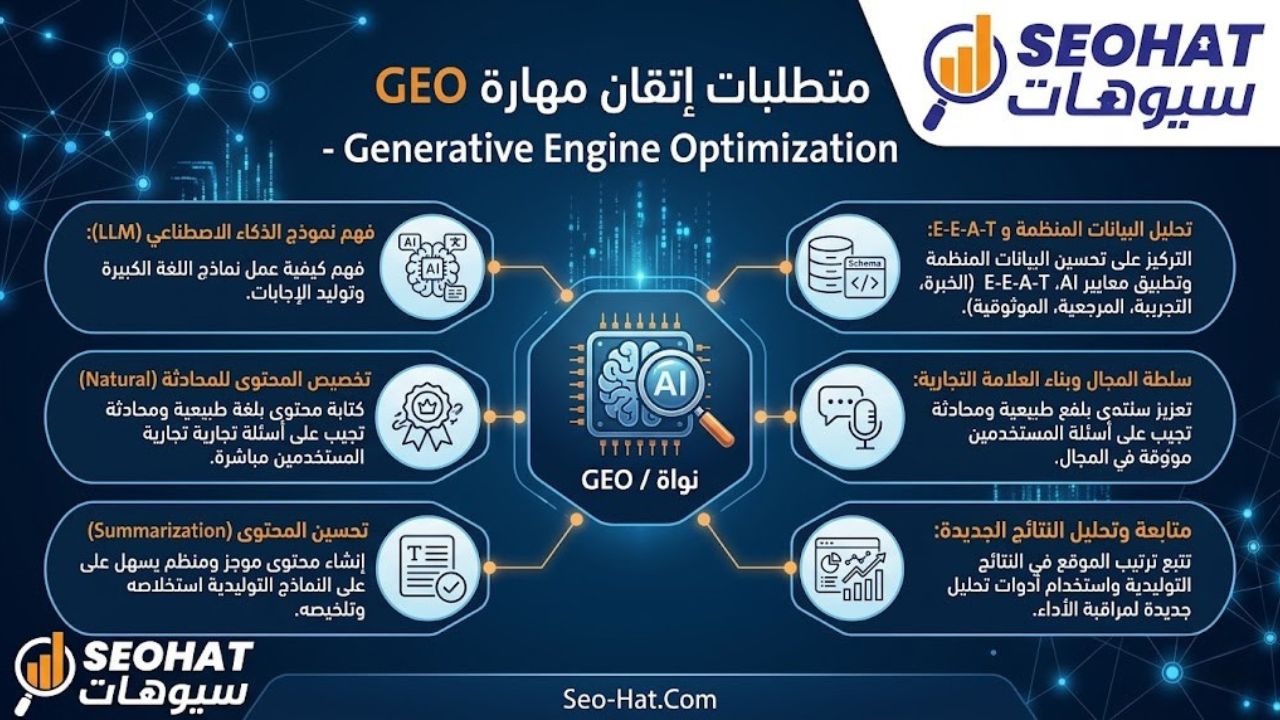 متطلبات إتقان مهارة GEO